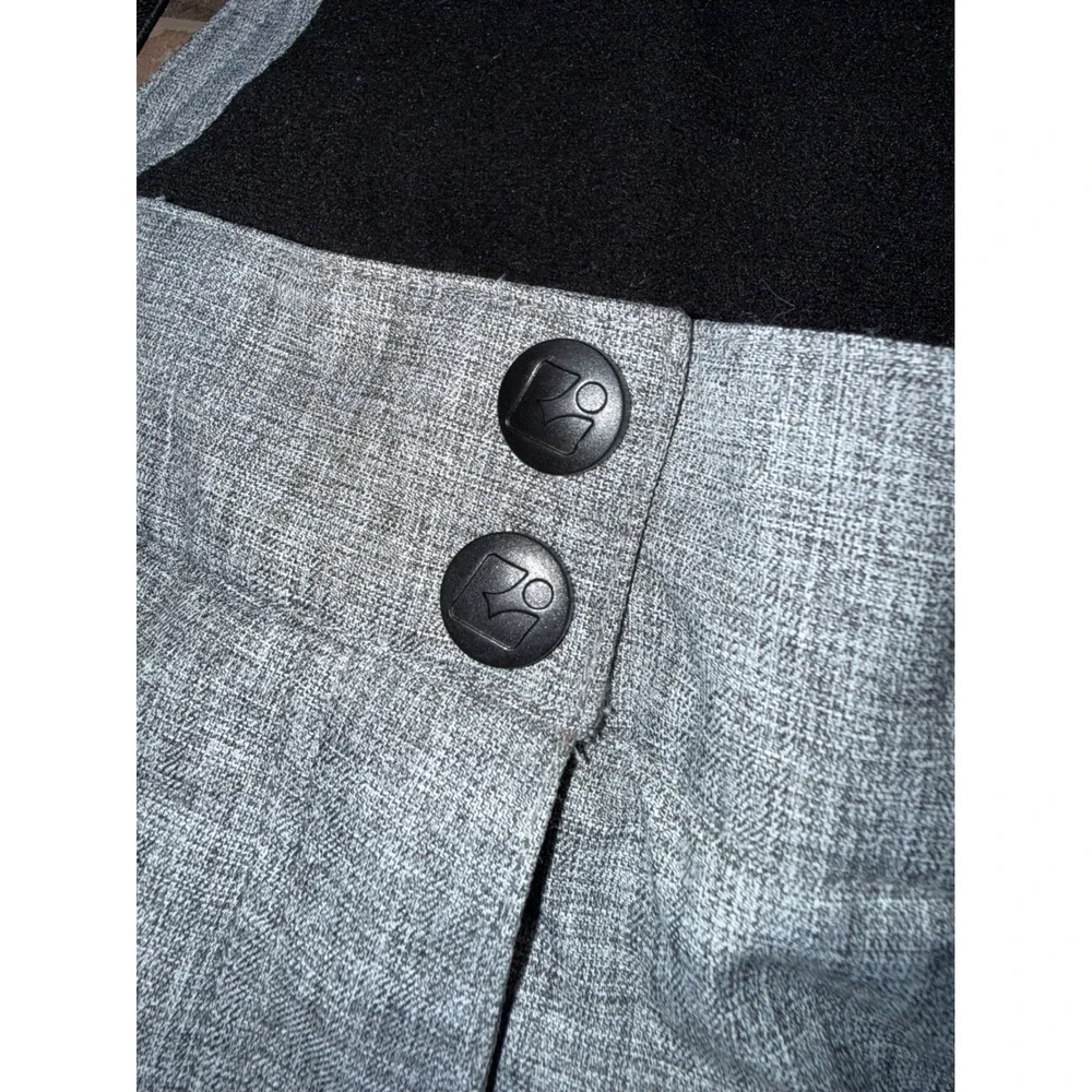 Killtec Womens Grey Heather Ski Pants Snow Bibs Suspenders Size 8 Winter Snow - Picture 3 of 13